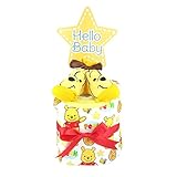 おむつケーキ 1段 おむつケーキ プーさん くまのプーさん 出産祝い ベビーギフト pooh6_7