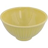 EAST table(イーストテーブル) お茶碗 カラフルしのぎ イエロー tt-00602 12cm 日本製 飯椀 和食器 食洗機対応 レンジ対応