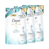 【Amazon.co.jp限定】 Dove(ダヴ) うるおいホイップ 泡ボディウォッシュ マイルド ボディソープ 詰替え用 430g×3個