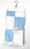 New Boutique Blue Boy Minky Dot Chenille Baby Blankets by SoHo Designs