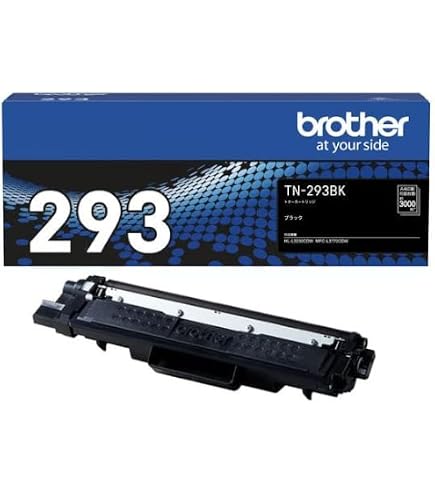 Amazon.co.jp: BROTHER TN-293BK / TN293BK トナーカートリッジ 純正品