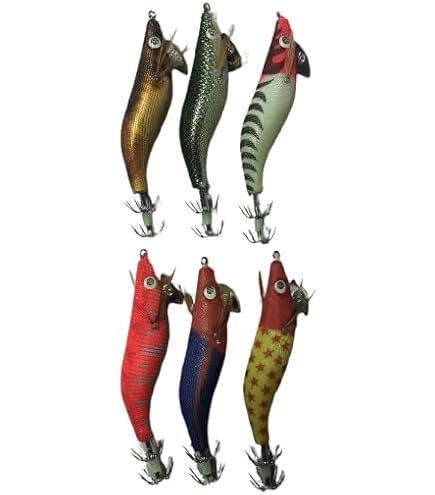 Amazon.co.jp: マルキョウ ハンドメイド 餌木 3.5号 本桐製×2個セット