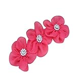 Ochine　新生児 赤ちゃん 出産祝い　ベビー キッズ ヘアバンド　新生児ヘアバンド　ガールズアバンド　赤ちゃんもオシャレに♪　チュール+アクリル生地　弾力性 10色選択 (I)