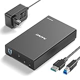 MAIWO 外付けハードドライブエンクロージャー 2.5 3.5インチ SATA HDD/SSD用 容量22TB UASP付き USB 3.0 - SATAハードドライブアダプターリーダー、アルミニウム合金ケース