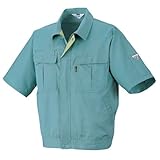 ダンガス 半袖ジャンパー オーシャンブルー サイズ4L 春夏用 884 作業着 作業服