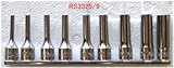コーケン　3/8ｓｑ　Ｅ型トルクスディープソケットセット　RS3325/9-HAPPY