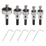 BoRui HSSドリルビット 16-30mm ホールソーセット ドリルビット HSS 電動ドリル ステンレス 超硬 高速度鋼 金属合金 ボール盤 ガラス 木工用 アルミニウム管に対応のDIY工具（1