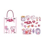ソロモン商事 BT21 モバイルデコステッカー ver.3(RJ) MOBILE DECO STICKER (TIME TO PARTY)