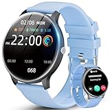 【2024アップグレード】スマートウォッチ 丸型 最新Bluetooth5.3通話機能 1.28インチ大画面 活動量計 腕時計 IP68防塵