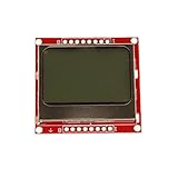 IPOTCH Nokia 5110 に対応　アダプタ　LCDディスプレイスクリーンモジュール　液晶モジュール　LEDバックライト　　メタル製　PCB　84*48