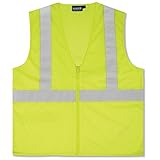 ERB 61446 S363 Class 2 Economy Mesh Safety Vest Lime Large [並行輸入品]