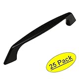 Cosmas 9499 FBフラットブラックキャビネットハードウェアハンドルプル3 – 3 / 4 "インチ穴中心( 96 mm ) – 25パック