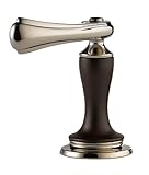 Brizo hl5385-pnco Charlotteココアブロンズポリッシュニッケルメタルブレード洗面所ハンドルキット(ペア)