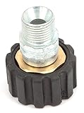 Forney 75109 Pressure Washer Accessories, Male Screw Coupling, M22F to 3/8-Inch Male NPT [並行輸入品]