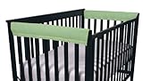 Easy Teether Side Rail Covers - - Sage by Leachco