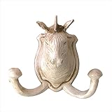 アニマルフック Animal Hook  [ Zebra シマウマ / ホワイト ]