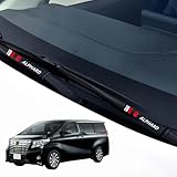 トヨタ アルファード ALPHARD ワイパー ステッカー,車ステッカー,デカール シール, ステッカー 車 シール,DIY 車用デカール トヨタ アルファード ALPHARD、AGH40W AGH45W 20系 30系 40系 全シリーズ対応 車用ステッカー カッコいい 耐熱 防水 (トヨタ アルファード ALPHARD) [並行輸入品]