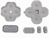NEW 3DS / NEW 3DS LL 専用 ABXYボタン Dパッド 方向ボタン ボタン ゴム ラバー パッド セット 基盤 修理 交換 互換 部品 (NEW 3DS LL)