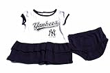 Baby Girlsニューヨーク・ヤンキースCheerドレス&ブルマ12か月