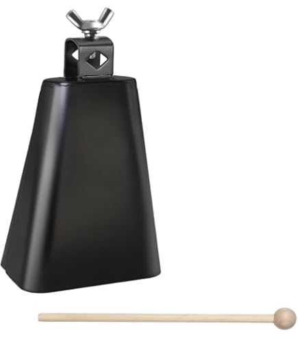 ドラム　パーカッション　カウベル Qoo10] カウベル ドラムセット用 パーカッション