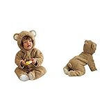動物シリーズ 着ぐるみタイプ防寒パジャマ ベビー用 (XL, ブラウン) [並行輸入品]