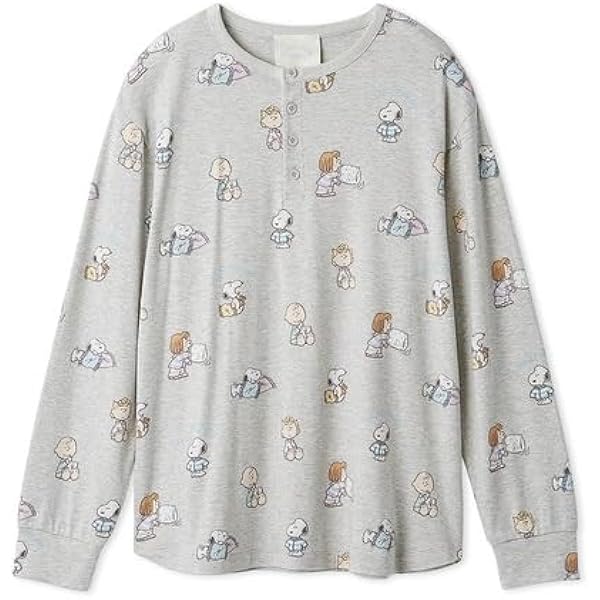 Amazon | [ジェラート ピケ] 【PEANUTS】オリジナルアート 総柄ロング