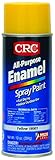CRC All Purpose Enamel Spray Paint, 10 oz Aerosol Can, Yellow [並行輸入品]