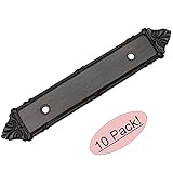 Cosmas 9466orbオイルはブロンズキャビネットハードウェアハンドルPullバックプレート/バックプレート – 3 "インチ( 76 mm )穴中心 – 10パック