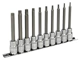 Sealey trx-starソケットビットセット10pc 3 / 8 " Sqドライブ100 mm