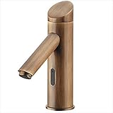 カクダイ　水栓金具 能 のう　センサー水栓（オールドブラス）　　713-333