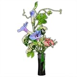 仏縁堂ブランド：お仏壇・インテリア用高級造花【ラスター仏花：R　花立付】腐らずお手入れ不要の便利なお花　仏壇・仏具