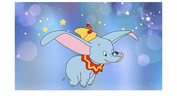 Amazon 5x3フィート ダンボ ベビー 保育園 写真 背景 漫画 象 星 ハロー ベビーシャワー ハッピーバースデー サーカス 装飾 背景 子供 写真スタジオ 小道具 04 Jervie バックペーパー 背景布