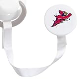 Iowa State Cyclonesホワイトおしゃぶりクリップ