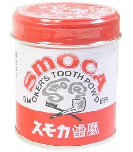 Amazon | スモカ 歯磨 赤缶155g | スモカ歯磨 | 大人用ハミガキ粉 通販