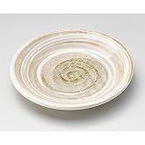 山下工芸 (Yamasita craft) 立春粉引六兵衛4.0皿 229-37-556