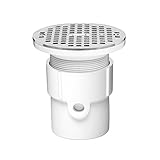 Oatey 72027 PVC General Purpose Drain with 5-Inch BR Grate, 3-Inch or 4-Inch by Oatey