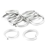 uxcell スプリングワッシャー　金属スプリットロックシールリング　10個10mmX 14mmx 2mm