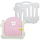 拡張パーツ Good Babyroom専用 ピンクドア付パネル1枚 ＋ 白パネル1枚 2枚組セット グッドベビールーム