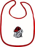 Georgia Bulldogs 2 Plyベビーよだれかけ
