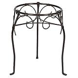 High Quality Kingston 15-Inch Bronze Scroll-Style Plant Stand MG1115-BZ
