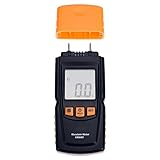 Demiawaking デジタル木材水分計　木材の湿度測定に（操作簡単） 4ピンタイプ キャリングケース付き　電池別売り