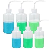 APLANET 丸型洗浄瓶セット 水やりボトル 250mlと500ml 6本 細口