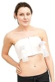 Simple Wishes Hands-Free Breastpump Bra, Pink, X-Small-Large