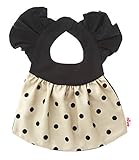 ニヴァ niva おしゃれスタイ・ビブ 女の子用 ゴールドドット ゴールド