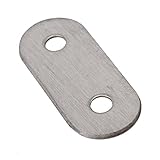 15.5 x 38mmステンレス鋼製二つの穴コーナーブレースプレートコネクタ十枚入れ