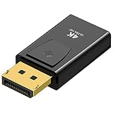 DisplayPort to HDMI 4Kアダプター DPオス-HDMIメス アダプタ DPからHDMIへ 4Kテレビ ハイビジョンモニター ノートパソコン プロジェクターに対応