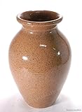 フラワーベース茶スパタ　（信楽焼・花瓶・花入れ・花器・壺・壷・水盤・フラワーポット・フラワーベース・Z）