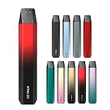 【正規品】 電子タバコ ZQ Xtal SE+ Pod スターターキット 1000mAh vape ベイプ セット軽量 ポッド型 ニコチンなしタバコなし(Red devil)