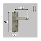 LIXIL 新日軽 エクステリア 門扉フェンス用部品 把手(とって) D型 内部化粧座アームセット *製品色・形状等仕様変更になる場合があります*