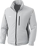 空調服 服単体 収納可能フード付ポリエステル製空調服 KU90520 シルバー L 8207806